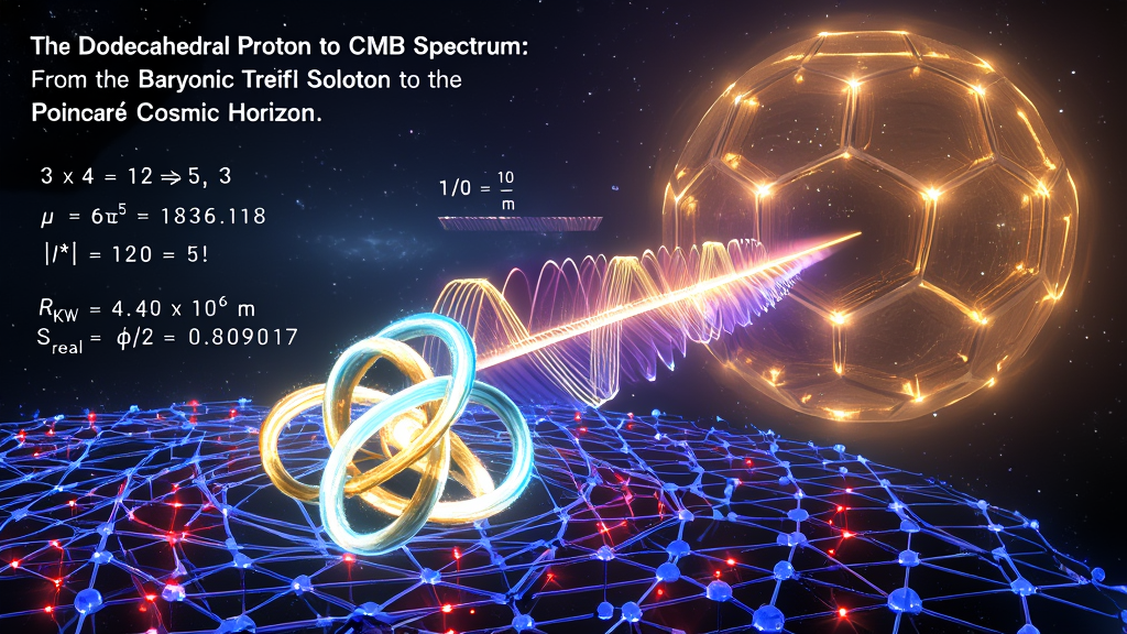 The Dodecahedral Proton to CMB Spectrum